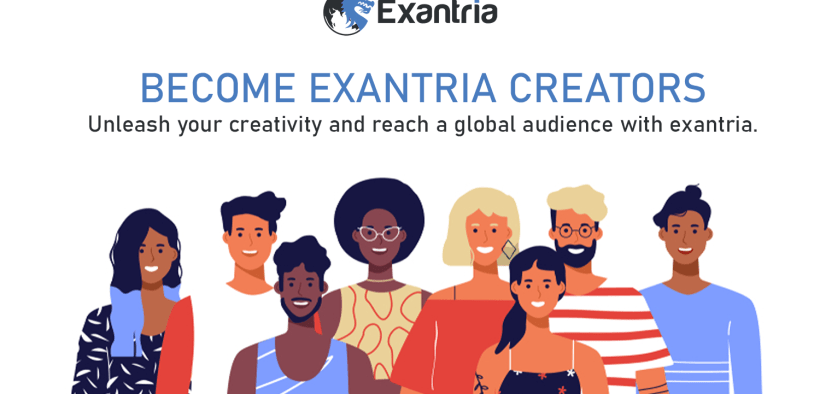 Step by step instructions explaining How to Apply as eXantria Creator.