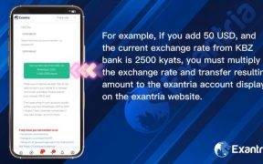 How to Top Up eXantria account on using KBZ Pay/Wave