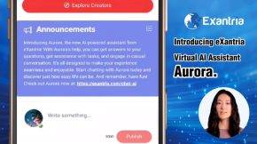 Introducing eXantria's Aurora AI, Your virtual friend. Just try it out and ask anything...