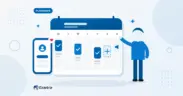 Creator planning a weekly posting calendar for eXantria